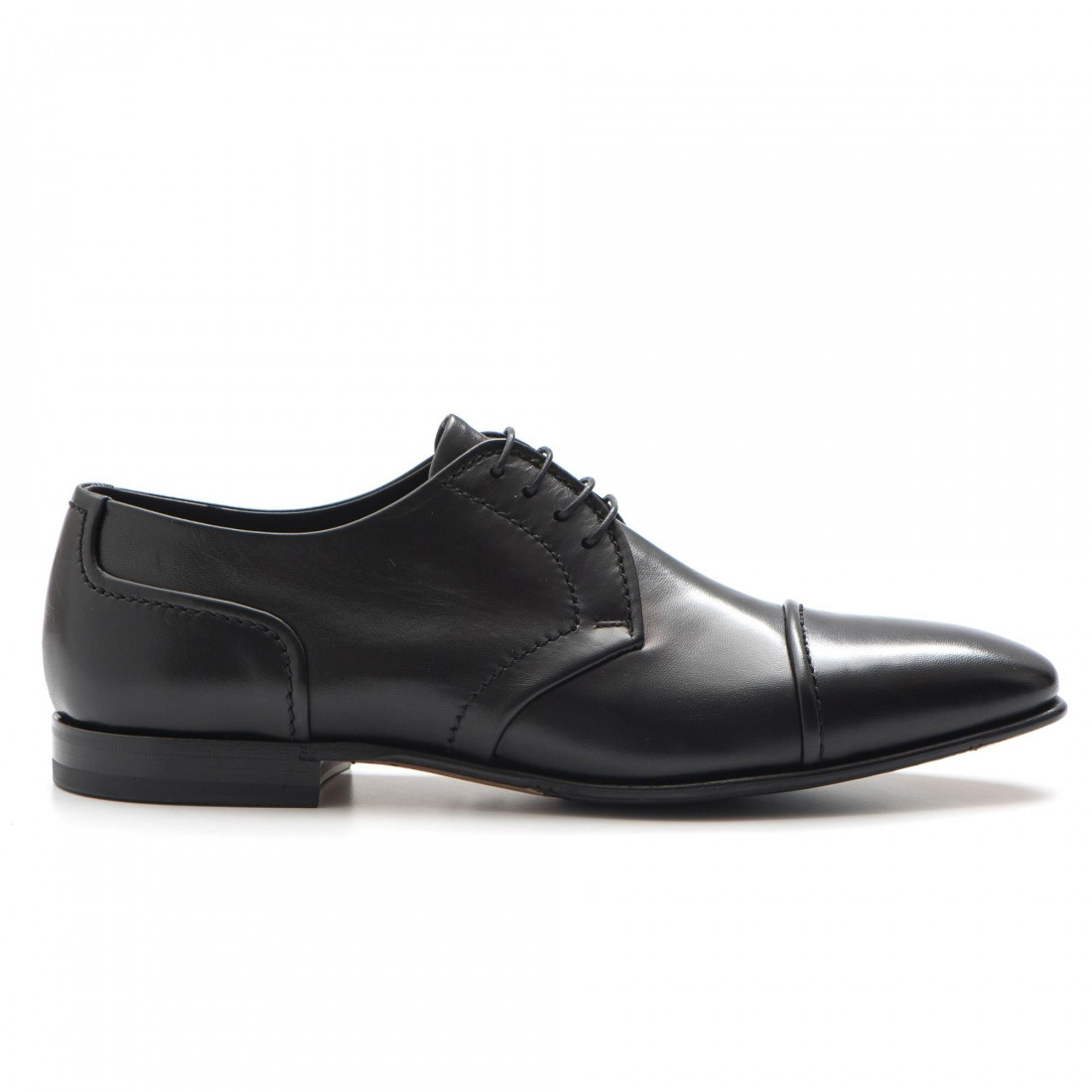 soft black leather shoes
