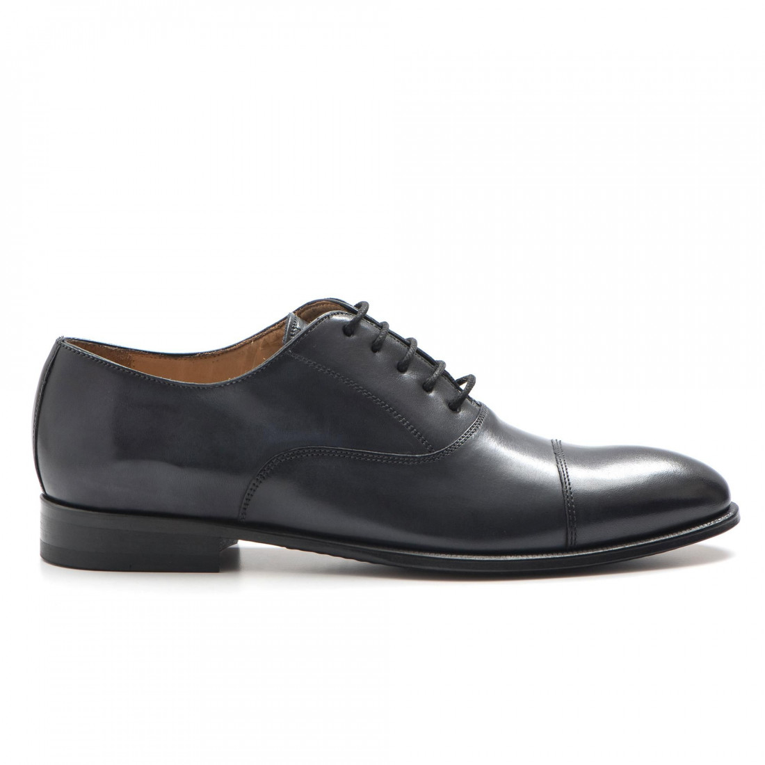 Brecos men's oxford shoes in soft blue leather
