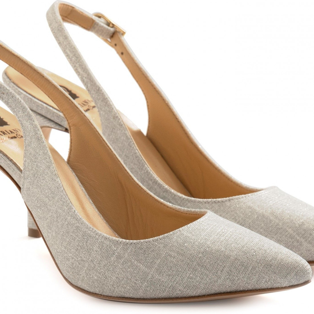 tan perla pumps