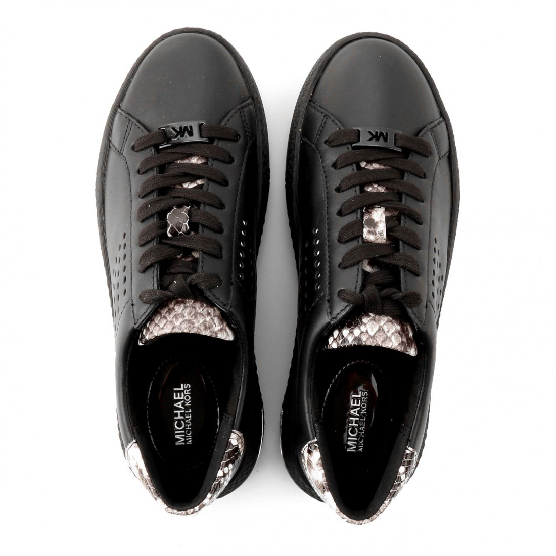 michael kors patent leather sneakers