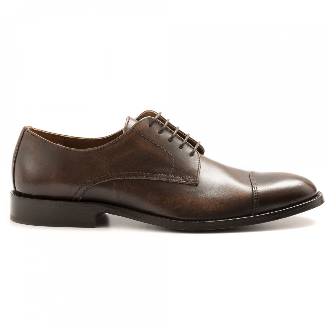 Slordig landbouw Heel veel goeds Men's Marco Ferretti derby shoes in brown leather